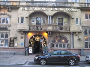 The Philharmonic, one of the most famous pubs in the country.