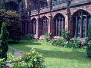 The Garden inside the Cathedral.