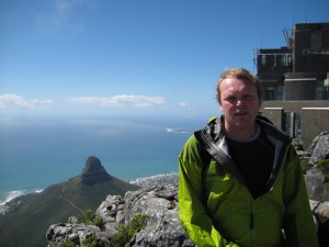 Me at the top of table mountain.