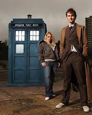 David Tennant as Dr Who.