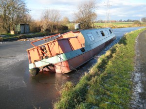 A winter walk along the Canal.