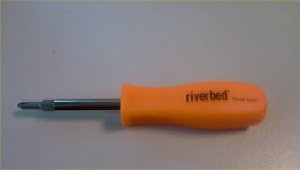 The underwhelming Riverbed Screwdriver.