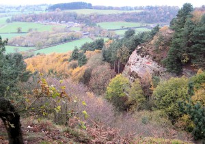 View from the Sandstone Trail. View from the Sandstone Trail.