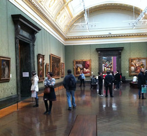 Inside the National Gallery