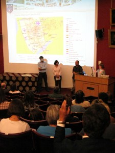 The Lecture theatre at Chester Museum, where Chester Globetrotters host there bi