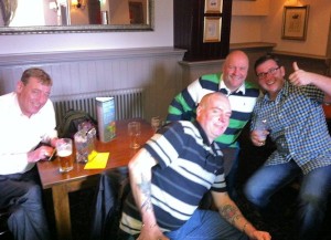 Some more of my friends in the Lock Keeper.