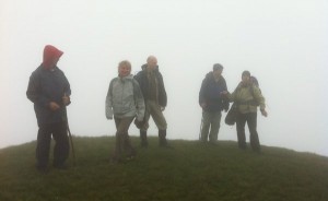 The fog was everywhere.