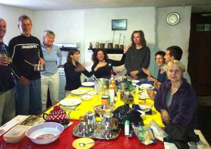 The French contingent and Marian maintain France's international reputation for cuisine.
