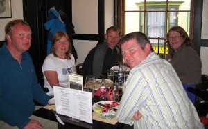 Dinner at the 5 Arches.