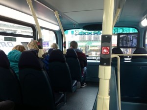 The adventure continues with a bus ride to the Wirral