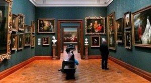 Inside the national portrait gallery