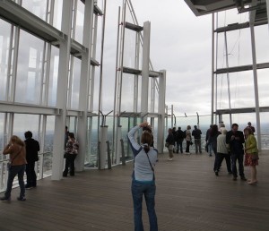 Viewing platform at the shard