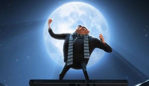 Gru from dispicable me.