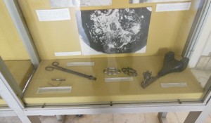 Torture equipment in revolution museum