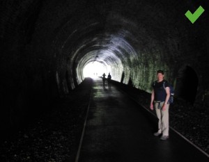 One of the Monsal trail tunnels