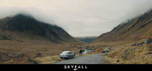 Scene from the James Bond film Skyfall