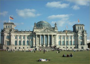 The Reichstag.