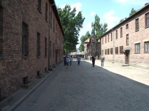 Auschwitz buildings 