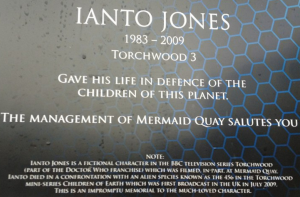 Council message Ianto Jones not being real