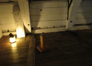 Bellow decks on HMS Victory where Admiral Nelson died
