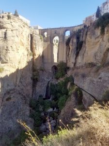 Spectacular bridge in Ronda