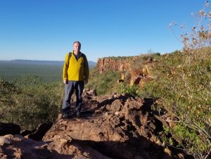 Standing on the Waterberg Plateau