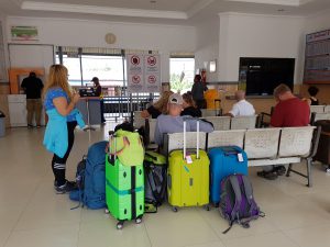 bags at station